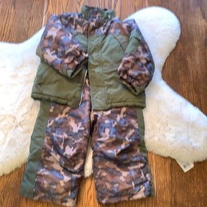 Two piece snowsuit